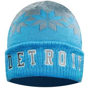 1911 Vintage Classics Winter Hat Beanie Embroidery Light-Blue